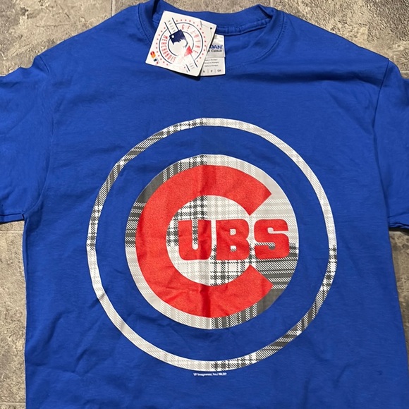 Chicago Cubs brand new Blue Short Sleeve T shirt! Size Small # - Picture 2 of 2